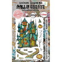 AALL and Create - Clear Photopolymer Stamps - Nightfall Castle