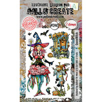 AALL and Create - Clear Photopolymer Stamps - Queen Witch