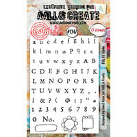 AALL and Create - Clear Photopolymer Stamps - Bits Of Alpha