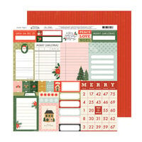 Crate Paper - Holly Jolly Holiday Collection - 12 x 12 Double Sided Paper - P1