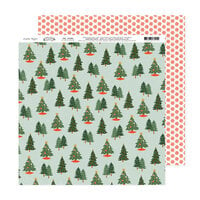 Crate Paper - Holly Jolly Holiday Collection - 12 x 12 Double Sided Paper - P5