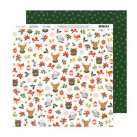 Crate Paper - Holly Jolly Holiday Collection - 12 x 12 Double Sided Paper - P7