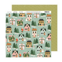 Crate Paper - Holly Jolly Holiday Collection - 12 x 12 Double Sided Paper - P9