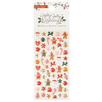 Crate Paper - Holly Jolly Holiday Collection - Enamel Dots - Matte