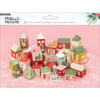 Crate Paper - Mittens and Mistletoe Collection - Christmas - Advent Calendar