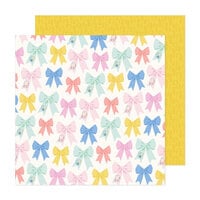 Bea Valint - Poppy and Pear Collection - 12 x 12 Double Sided Paper - Tied Together