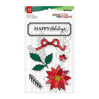 Vicki Boutin - Wrapped In Ribbons Collection - Clear Photopolymer Stamp And Die Set