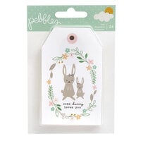 Pebbles - Peek-A-Boo You Collection - Tag Pad - Girl