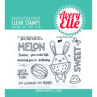 Avery Elle - Clear Photopolymer Stamps - One in a Melon