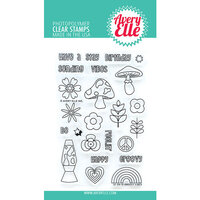 Avery Elle - Clear Photopolymer Stamps - Groovy Vibes