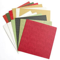 Anna Griffin - 12 x 12 Paper Pack - Holiday Hearth