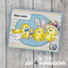 Art Impressions - Die and Clear Photopolymer Stamp Set - Easter Chicks