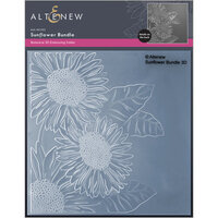 Altenew - Embossing Folder - 3D - Sunflower Bundle