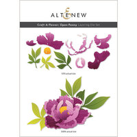 Altenew - Layering Dies - Craft A Flower - Open Peony