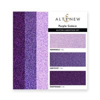 Altenew - Glitter Gradient Cardstock Set - Purple Galore