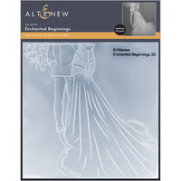 Altenew - Embossing Folder - 3D - Enchanted Beginnings