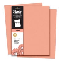 Altenew - Crafty Necessities Collection - 8.5 x 11 Cardstock Set - Rouge