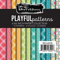 Brutus Monroe - Friendship Collection - 6 x 6 Paper Pad - Playful Patterns