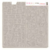 Bo Bunny Press - Double Dot - Chipboard - Bare Naked