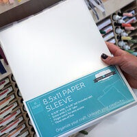 Stamp N Storage - 8.5 x 11 Paper Sleeve - 15 Pack