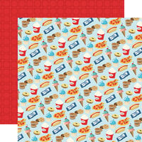 Carta Bella Paper - Family Night Collection - 12 x 12 Double Sided Paper - Snack Time