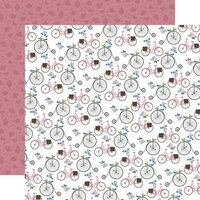 Carta Bella Paper - My Favorite Things Collection - 12 x 12 Double Sided Paper - Enjoy The Ride