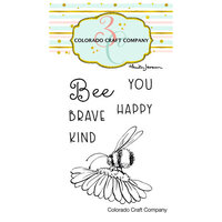 Colorado Craft Company - Clear Photopolymer Stamps - Mini - Bee You