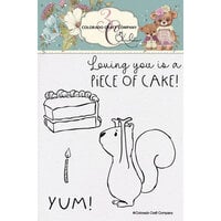 Colorado Craft Company - Clear Photopolymer Stamps - Piece Of Cake Mini