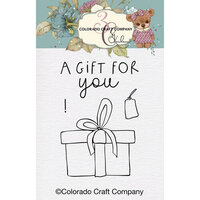 Colorado Craft Company - Clear Photopolymer Stamps - Gift & Tag Mini