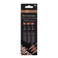 Crafter's Companion - Spectrum Noir - Metallic Marker Set - Molten Copper