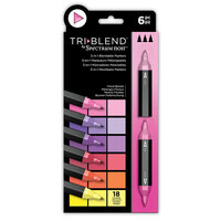 Crafter's Companion - Spectrum Noir - TriBlend Marker Set - Floral Blends