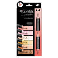 Crafter's Companion - Spectrum Noir - TriBlend Marker Set - Portrait Blends