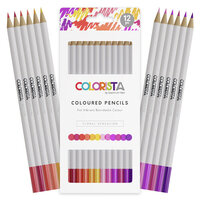 Colorista - Coloured Pencils - Floral Sensation - 12 Piece Set