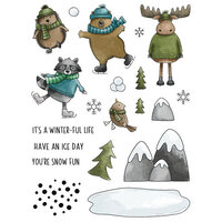 Creative Expressions - Clear Photopolymer Stamps - Snow Fun