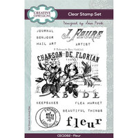 Creative Expressions - Clear Photopolymer Stamps - Fleur