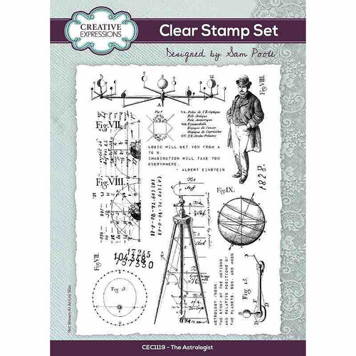 Creative Expressions - Clear Photopolymer Stamps - The Astrologist