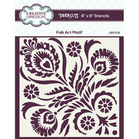 Creative Expressions - Paper Cuts Collection - Stencils - Folk Art - Motif