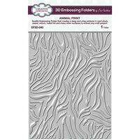 Creative Expressions - 3D Embossing Folder - Animal Print