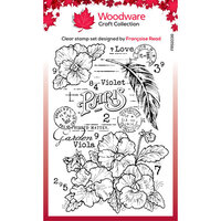 Woodware - Clear Photopolymer Stamps - Viola