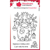 Woodware - Clear Photopolymer Stamps - Birdwatching