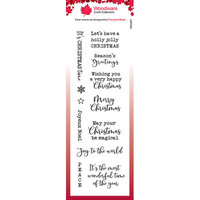 Woodware - Clear Photopolymer Stamps - Christmas Celebrations