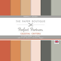 The Paper Boutique - Celestial Critters Collection - Perfect Partners - 8 x 8 Colour Card Pack