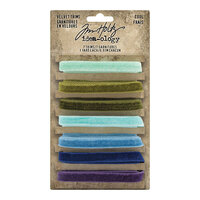 Idea-ology - Tim Holtz - Velvet Trims - Cool