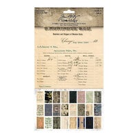 Idea-ology - Tim Holtz - 6 x 10 Backdrops - Volume Three