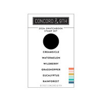 Concord and 9th - Clear Photopolymer Stamps - 2024 Swatchbook