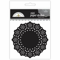 Doodlebug Design - Paper Doilies - Mini - Beetle Black