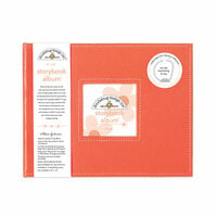 Doodlebug Design - 8 x 8 Storybook Album - Coral