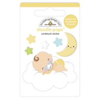 Doodlebug Design - Bundle of Joy Collection - Stickers - Doodle-Pops - Cloud Nine