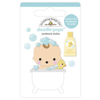 Doodlebug Design - Special Delivery Collection - Stickers - Doodle-Pops - Bathtime