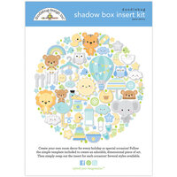 Doodlebug Design - Shadow Box Insert Kit - Special Delivery